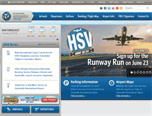 Tablet Screenshot of flyhuntsville.com